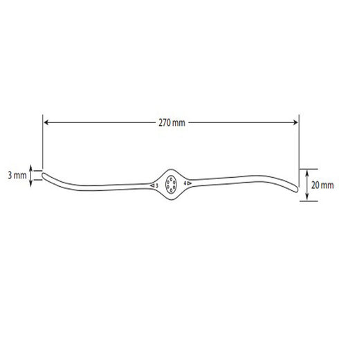 Dilatator uterin Comfi 3-4 mm, Cetro Suedia